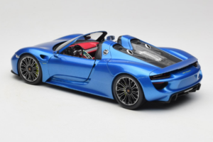 Porsche 918 Spyder Blue Metallic Minichamps 1:18 110062432 Metal - imagen 7 de 8