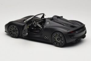 Porsche 918 Spyder Matte Black Minichamps 1:18 110060031 Metal - imagen 5 de 8