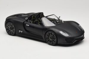 Porsche 918 Spyder Matte Black Minichamps 1:18 110060031 Metal - imagen 6 de 8