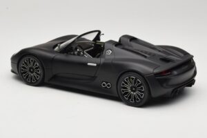 Porsche 918 Spyder Matte Black Minichamps 1:18 110060031 Metal - imagen 7 de 8