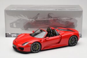 Porsche 918 Spyder Rojo Minichamps 1:18 110062435 Metal - imagen 8 de 8