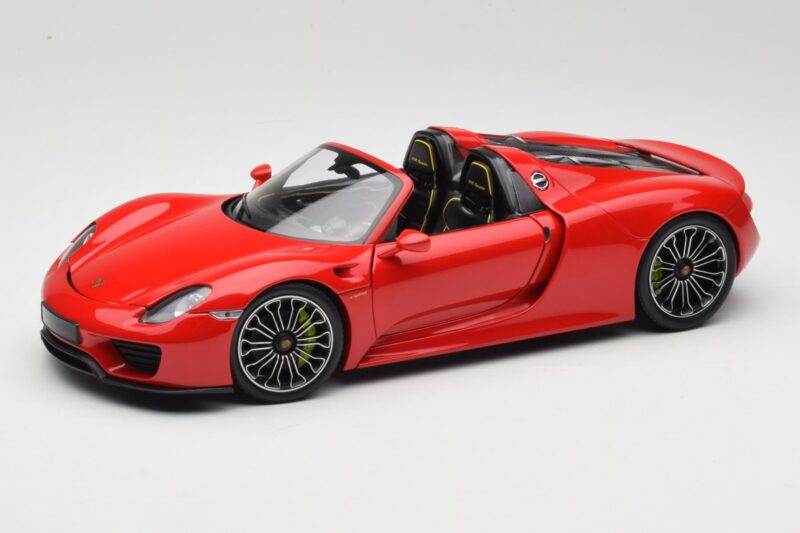 Porsche 918 Spyder Rojo Minichamps 1:18 110062435 Metal