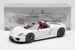 Porsche 918 Spyder Blanco Minichamps 1:18 110062436 Metal - imagen 8 de 8