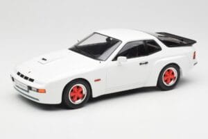 Porsche 924 Carrera GT Blanco & Llantas Rojas MCG 1:18 MCG18303 Metal