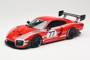 Porsche 935/19 Rojo con Rayas Blancas Minichamps 1:18 155067577 Metal