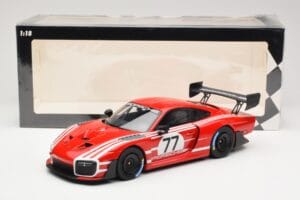 Porsche 935/19 Rojo con Rayas Blancas Minichamps 1:18 155067577 Metal - imagen 6 de 6