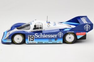 Porsche 956K Group C #19 Brun Motorsport Schiesser S. Bellof / T. Boutsen 1000km Hockenheim 1985 Minichamps 1:18 155856619 Me - imagen 3 de 6