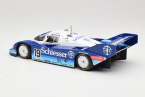 Porsche 956K Group C #19 Brun Motorsport Schiesser S. Bellof / T. Boutsen 1000km Hockenheim 1985 Minichamps 1:18 155856619 Me - imagen 5 de 6