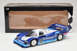 Porsche 956K Group C #19 Brun Motorsport Schiesser S. Bellof / T. Boutsen 1000km Hockenheim 1985 Minichamps 1:18 155856619 Me - imagen 6 de 6
