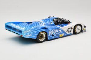 Porsche 956L #47 Hugo Boss V. Merl / H. Grohs / A. Plankenhorn 24 Hours of Le Mans 1984 Minichamps 1:18 183846947 Metal - imagen 3 de 8