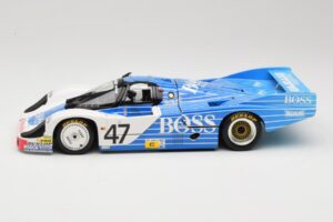Porsche 956L #47 Hugo Boss V. Merl / H. Grohs / A. Plankenhorn 24 Hours of Le Mans 1984 Minichamps 1:18 183846947 Metal - imagen 4 de 8