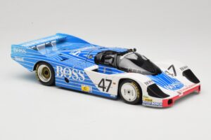 Porsche 956L #47 Hugo Boss V. Merl / H. Grohs / A. Plankenhorn 24 Hours of Le Mans 1984 Minichamps 1:18 183846947 Metal - imagen 6 de 8