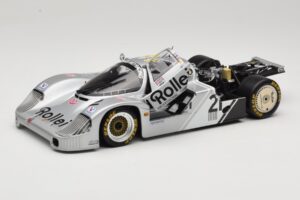 Porsche 956L #21 Rollei A. de Cadenet / C. Ballot-Lena 24 Hours of Le Mans 1984 Minichamps 1:18 183846921 Metal - imagen 2 de 8