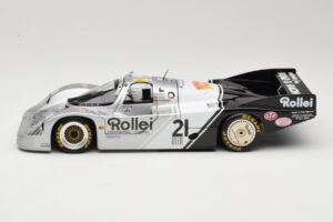 Porsche 956L #21 Rollei A. de Cadenet / C. Ballot-Lena 24 Hours of Le Mans 1984 Minichamps 1:18 183846921 Metal - imagen 4 de 8