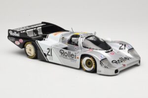 Porsche 956L #21 Rollei A. de Cadenet / C. Ballot-Lena 24 Hours of Le Mans 1984 Minichamps 1:18 183846921 Metal - imagen 6 de 8