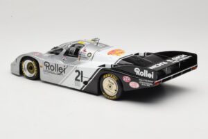 Porsche 956L #21 Rollei A. de Cadenet / C. Ballot-Lena 24 Hours of Le Mans 1984 Minichamps 1:18 183846921 Metal - imagen 7 de 8