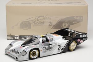 Porsche 956L #21 Rollei A. de Cadenet / C. Ballot-Lena 24 Hours of Le Mans 1984 Minichamps 1:18 183846921 Metal - imagen 8 de 8