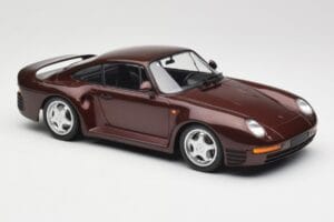 Porsche 959 Dark Red Metallic Minichamps 1:18 155066204 Metal - imagen 3 de 6