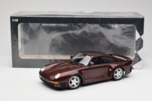 Porsche 959 Dark Red Metallic Minichamps 1:18 155066204 Metal - imagen 6 de 6