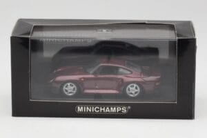Porsche 959 Dark Red Metallic Minichamps 1:43 400062525 Metal - imagen 4 de 4