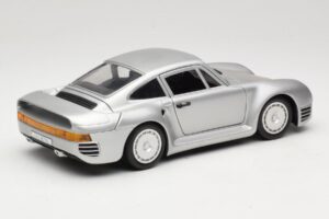 Porsche 959 Plata Tonka 1:18 2221 Metal - imagen 3 de 8