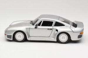 Porsche 959 Plata Tonka 1:18 2221 Metal - imagen 4 de 8