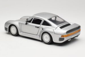 Porsche 959 Plata Tonka 1:18 2221 Metal - imagen 7 de 8