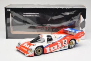 Porsche 962 #2 Brun Motorsport J. Mass / O. Larrauri 1000km Nürburgring 1987 Minichamps 1:18 155876502 Metal - imagen 6 de 6