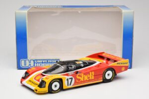 Porsche 962C Group C #17 D. Bell / H-J. Stuck / K. Ludwig 24 Hours of Le Mans 1988 Universal Hobbies 1:18 4704 Metal - imagen 8 de 8