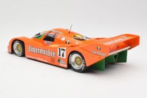 Porsche 962C #17 Jägermeister T. Boutsen / F. Jelinski 1000km Spa 1986 Minichamps 1:18 155866517 Metal - imagen 5 de 6