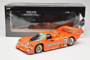 Porsche 962C #17 Jägermeister T. Boutsen / F. Jelinski 1000km Spa 1986 Minichamps 1:18 155866517 Metal - imagen 6 de 6