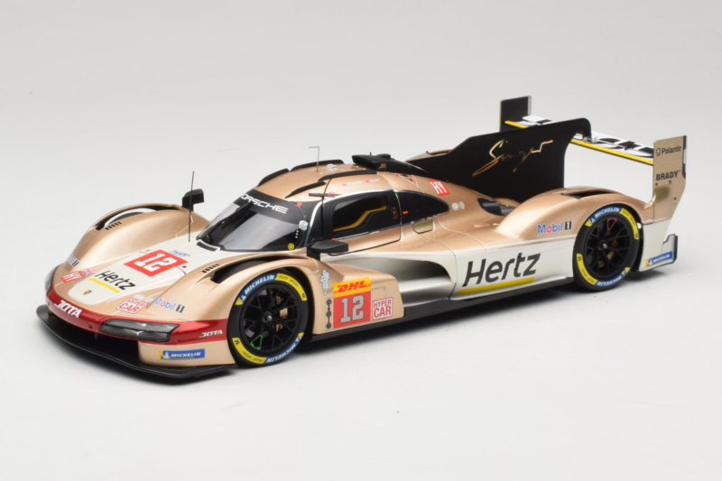 Porsche 963 LMDh #12 Hertz Team JOTA W. Stevens / C. Ilott Winner 6 Hours of Spa-Francorchamps 2024 Norev 1:18 187160 Metal
