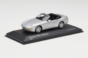 Porsche 968 Plata Minichamps 1:43 400062332 Metal - imagen 2 de 4