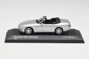 Porsche 968 Plata Minichamps 1:43 400062332 Metal