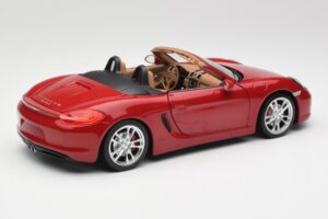 Porsche Boxster 981 S Guards Rojo Minichamps 1:18 110062031 Metal - imagen 3 de 8