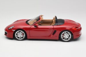Porsche Boxster 981 S Guards Rojo Minichamps 1:18 110062031 Metal - imagen 4 de 8