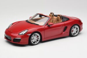 Porsche Boxster 981 S Guards Rojo Minichamps 1:18 110062031 Metal