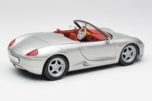 Porsche Boxster 986 Plata Maisto 1:18 37800-M3 Metal - imagen 3 de 8