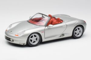 Porsche Boxster 986 Plata Maisto 1:18 37800-M3 Metal