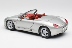 Porsche Boxster 986 Plata Maisto 1:18 37800-M3 Metal - imagen 7 de 8