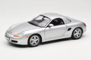 Porsche Boxster 986 Hard Top Plata UT Models 1:18 27854 Metal