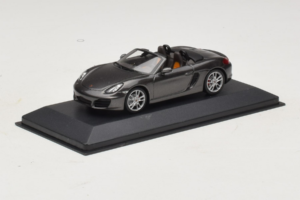 Porsche Boxster 981 S Grey Metallic Minichamps 1:43 PORSCHE005 Metal - imagen 2 de 4