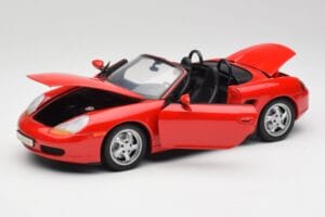 Porsche Boxster S 986 Guards Rojo UT Models 1:18 27861-M1 Metal - imagen 2 de 8