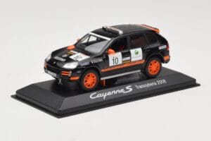 Porsche Cayenne 955 S Transsyberia #10 Negro Naranja 2008 Minichamps 1:43 WAP02001819 Metal - imagen 2 de 4