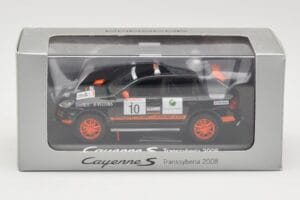 Porsche Cayenne 955 S Transsyberia #10 Negro Naranja 2008 Minichamps 1:43 WAP02001819 Metal - imagen 4 de 4