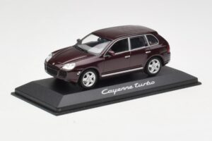 Porsche Cayenne 955 Turbo Rojo Oscuro Minichamps 1:43 WAPC2000113 Metal - imagen 2 de 4