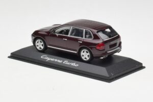Porsche Cayenne 955 Turbo Rojo Oscuro Minichamps 1:43 WAPC2000113 Metal - imagen 3 de 4