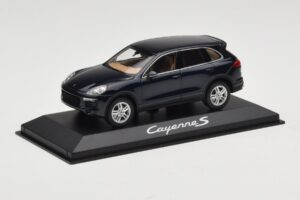 Porsche Cayenne 958 S Blue Metallic Minichamps 1:43 WAP0200060E Metal - imagen 2 de 4