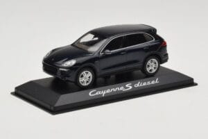 Porsche Cayenne 958 S Diesel Blue Metallic Minichamps 1:43 WAP0200080E Metal - imagen 2 de 4