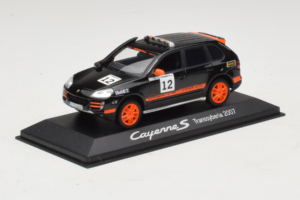 Porsche Cayenne S #12 Transsyberia 2007 Negro Naranja Minichamps 1:43 WAP02000918 Metal - imagen 2 de 5